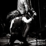 Brought to her knees by her own awesomeness!