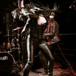 She starts the head banging twirl...