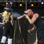 David kisses Maria's hand at the end of the song...