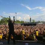 David's view of thecrowd...wow!