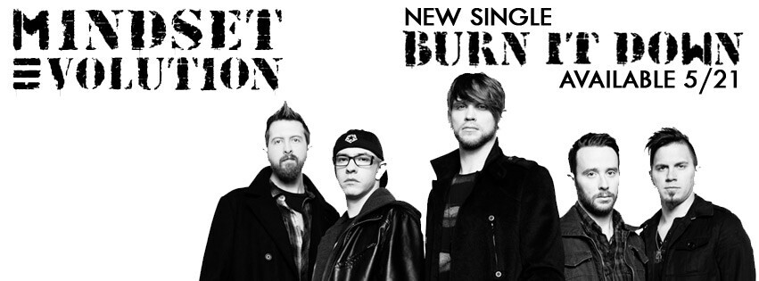 MINDSET EVOLUTION READIES LEAD SINGLE “BURN IT DOWN” RELEASE, DEBUT ALBUM IN JUNE