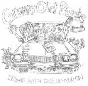 Cover art will once again be handled by underground cartoon legend and best selling author Derf. A pencil mock up of the cover is below.