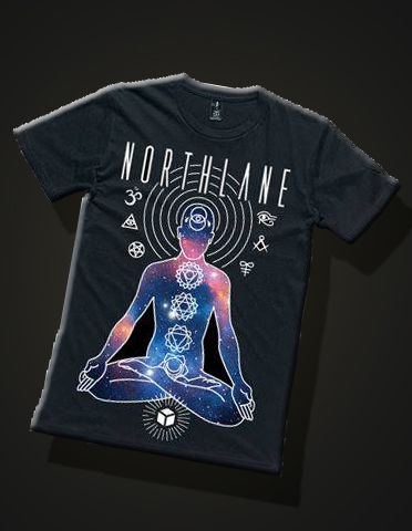 black tshirt - merch - northlane - new design - shirt - black background