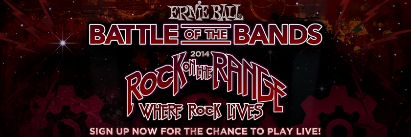 ERNIE BALL LAUNCHES 2014 ‘BATTLE OF THE BANDS!