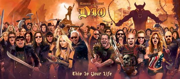 MEGA MUSICIANS PLAY ON NEW RONNIE JAMES DIO TRIBUTE ALBUM MEGA MUSICIANS PLAY ON NEW RONNIE JAMES DIO TRIBUTE ALBUM
