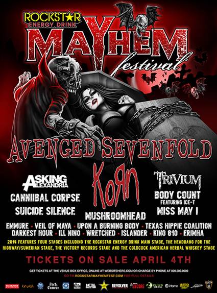 VICTORY RECORDS TO HOST STAGE AT 2014 ROCKSTAR ENERGY DRINK MAYHEM FESTIVAL – EMMURE TO HEADLINE! VICTORY RECORDS TO HOST STAGE AT 2014 ROCKSTAR ENERGY DRINK MAYHEM FESTIVAL – EMMURE TO HEADLINE!