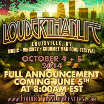 FIRST LOUDER THAN LIFE FESTIVAL! FIRST LOUDER THAN LIFE FESTIVAL!