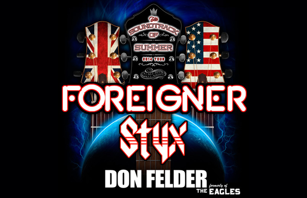 STYX AND FOREIGNER KICK OFF “THE SOUNDTRACK OF SUMMER” TOUR