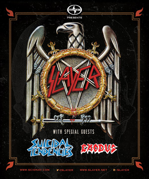 SCION TO PRESENT SLAYER’S FALL 2014 U.S. TOUR
