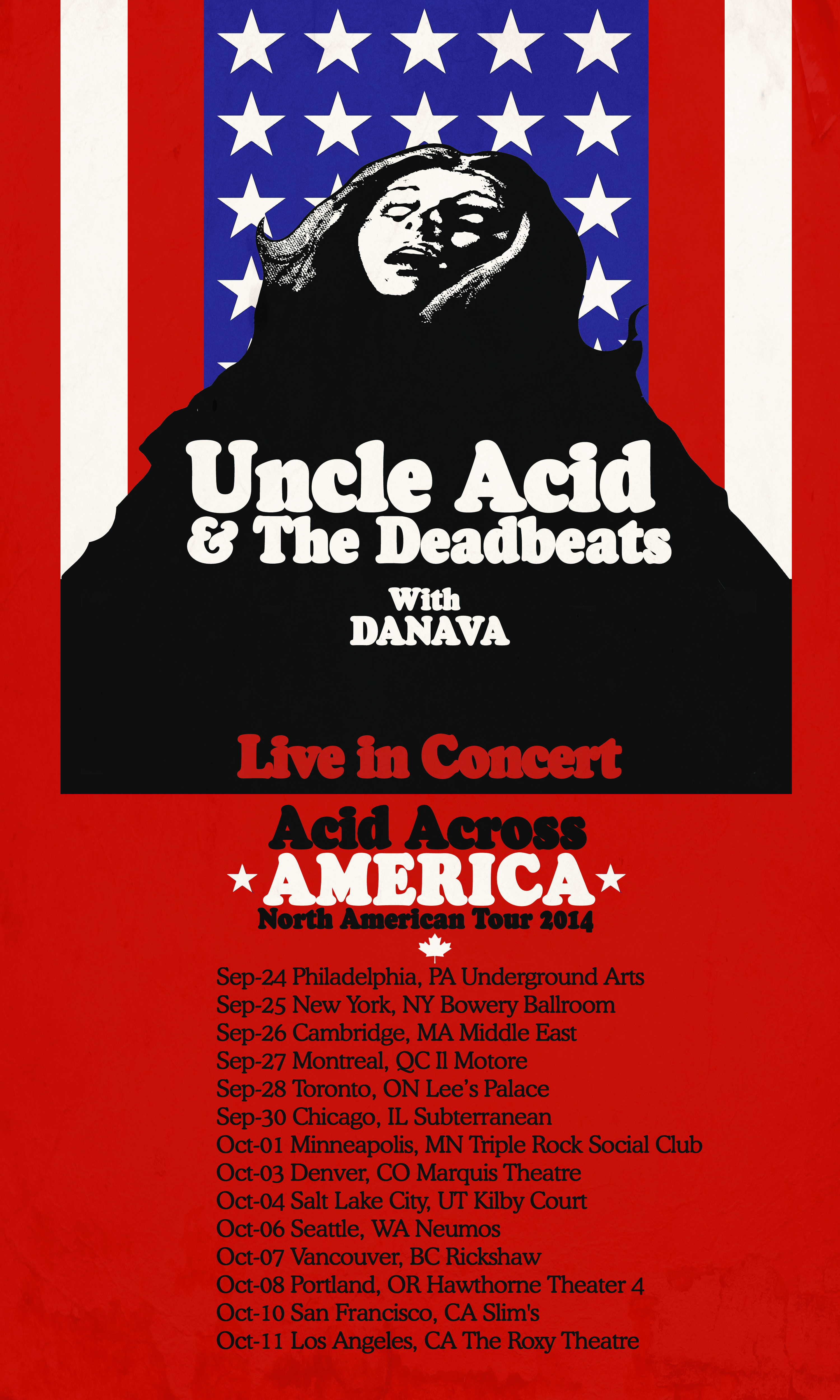 UNCLE ACID AND THE DEADBEATS ANNOUNCE NORTH AMERICAN TOUR UNCLE ACID AND THE DEADBEATS ANNOUNCE NORTH AMERICAN TOUR