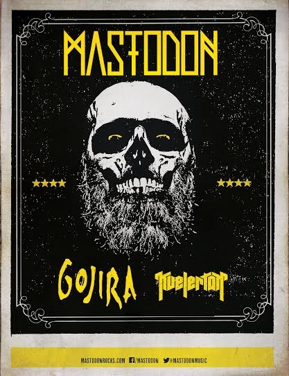 TICKETS FOR MASTODON’S FALL NORTH AMERICAN HEADLINE TOUR ON SALE STARTING TODAY