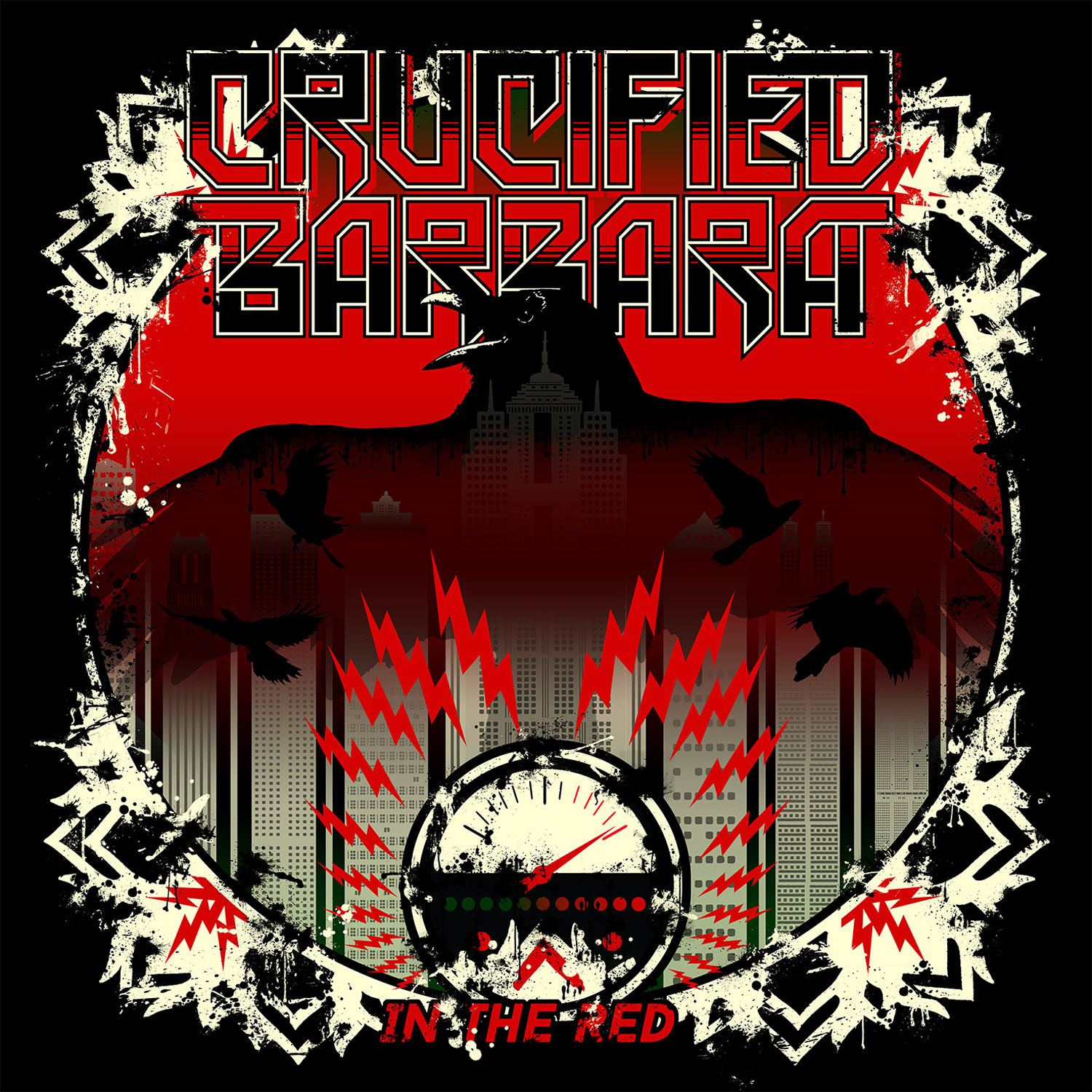 ALBUM REVIEW: CRUCIFIED BARBARA – IN THE RED