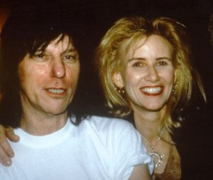 Jennifer Batten with Jeff Beck