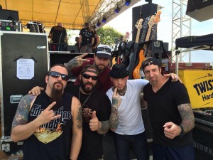 Full Devil jacket w/ AJ Pero of Adrenaline Mob/Twisted Sister