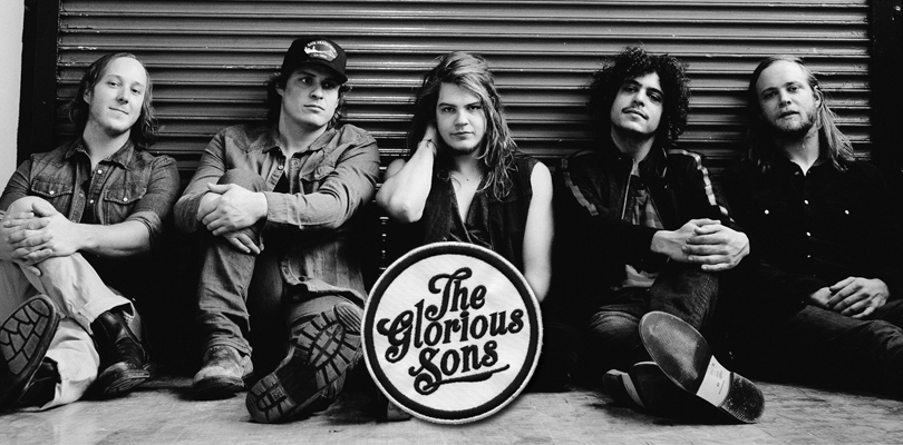 The Glorious Sons: (L-R): Jay Emmons, Andrew Young, Brett Emmons, Adam Paquette and Chris Huot