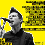 INTERVIEW: JUSTIN SANE OF ANTI-FLAG INTERVIEW: JUSTIN SANE OF ANTI-FLAG