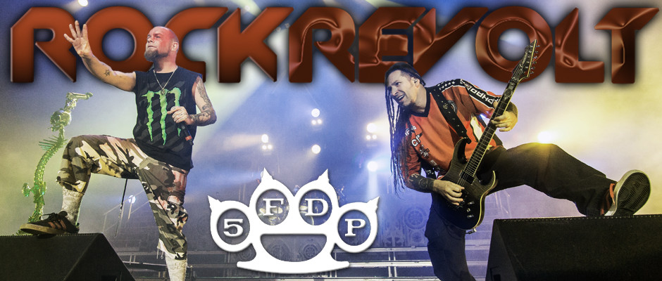 Five Finger Death Punch - Papa Roach - In This Moment - Ashes To New