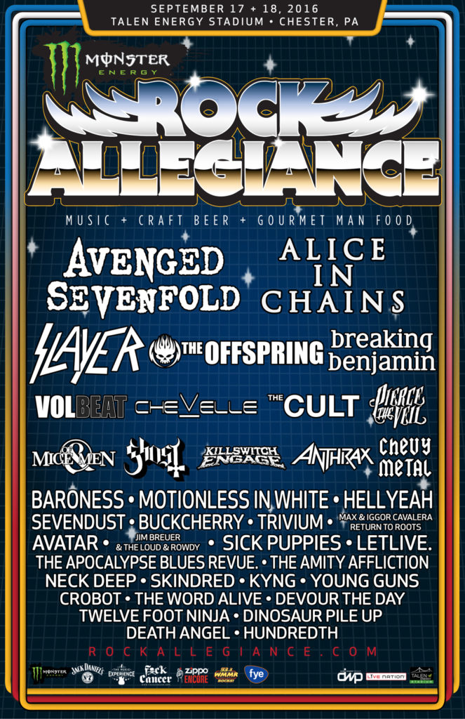 ROCK ALLEGIANCE 2016