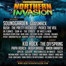NORTHERN INVASION BAND PERFORMANCE TIMES